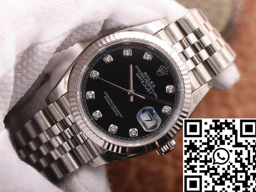 Dial Diamond-set EW M126234-0027 Datejust Factory Rolex 0515